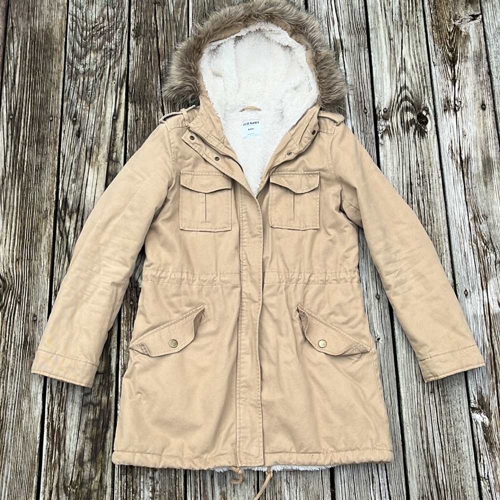 Sherpa lined parka